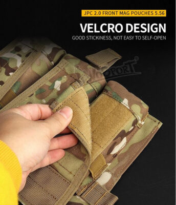 JPC vest 2.0 front accessory package 5.56 triple package - OD - obrazek 3