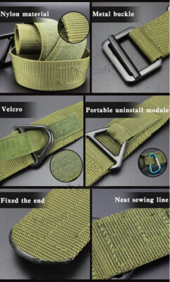 WST BA05 Duty RESCUE BELT – Tan - obrazek 4