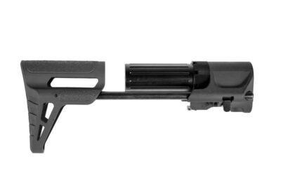 PDW Stock for AR15 Replicas - Black - obrazek 3