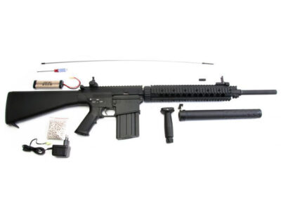 A a K DMR Rifle SR-25 (MK11 MOD 0) - Black - obrazek 2
