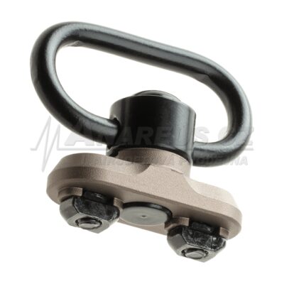 Alternative view of QD Sling Mount for M-LOK and Keymod - Desert