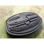 3D PVC COMBAT ACTION Patch - Black - obrazek 3