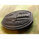 3D PVC COMBAT ACTION Patch - Black - obrazek 4