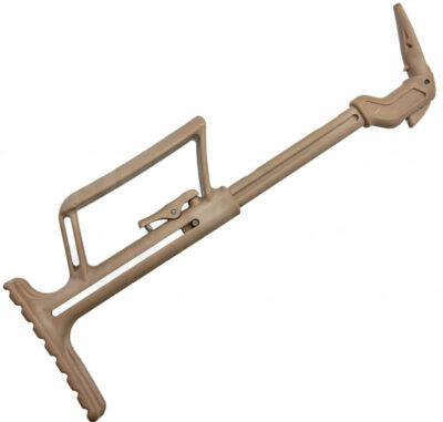Tactical EDC GLR 440 Support retractable Buttstock glock stock - TAN - obrazek 2
