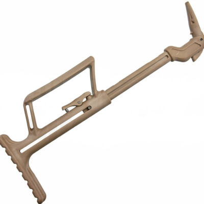 Alternative view of Tactical EDC GLR 440 Support retractable Buttstock glock stock - TAN