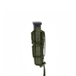 WAS Single Quick Mag Pouch for 9 mm Pistol Magazine - Green - obrazek 2