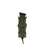 WAS Single Quick Mag Pouch for 9 mm Pistol Magazine - Green