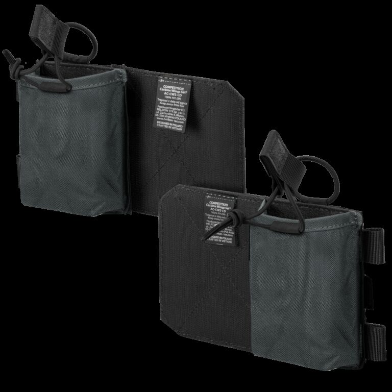 HELIKON COMPETITION Carbine Wings Set(R) Pouch, Left and Right - Grey/Black