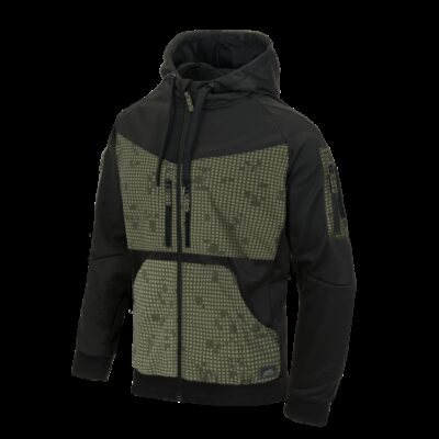 HELIKON ROGUE Hoodie (FullZip)(R) - Black/Desert Night Camo