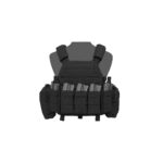 WAS DCS Elite Ops Plate Carrier, AR15 Open Pouches - Black