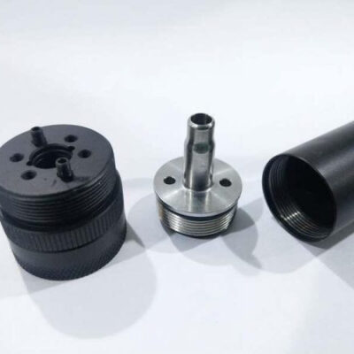 Alternative view of ML 2in1 Suppressor Adapter for VSR and Cylinder Head Tool, 14- mm CCW - Black