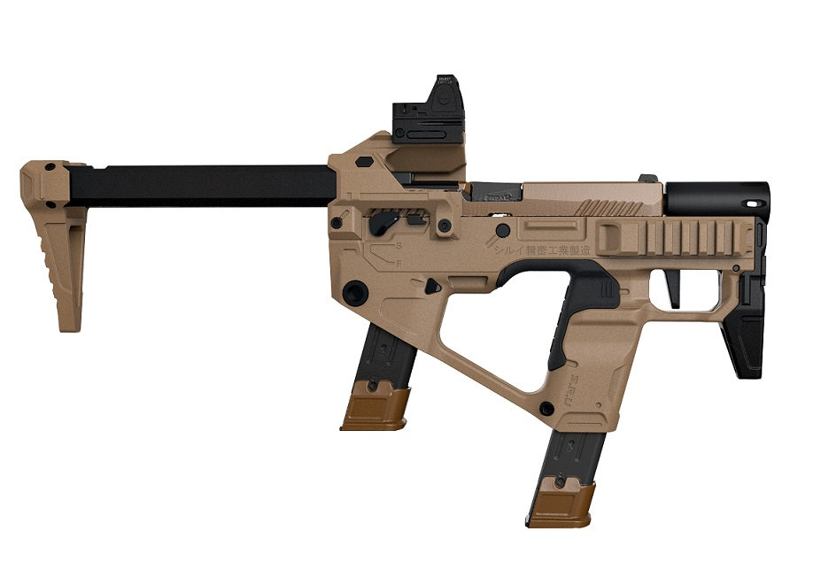 SRU - Airsoft PDW P320 Conversion for WE F17/F18 - TAN OD-A-SR-PDW-320-TAN asgbox.pl SRU - Airsoft PDW P320 Conversion for WE F17/F18 - TAN