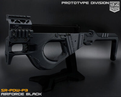 SRU - Airsoft PDW P3 Conversion for WE Glock - Black
