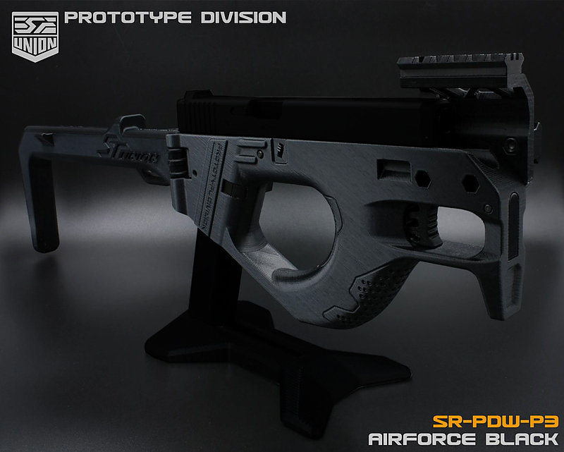SRU - Airsoft PDW P3 Conversion for WE Glock - Black SR-P3-WE-BK asgbox.pl SRU - Airsoft PDW P3 Conversion for WE Glock - Black - obrazek 2