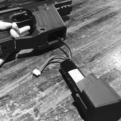 Alternative view of Battery extended connector for PDW-K kit