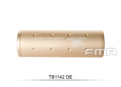 FMA U.S. Navy Seals Type Silencer 35x107 mm - Tan - obrazek 4