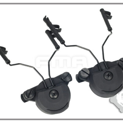Alternative view of FMA EXFIL Helmet Mount for Peltor Comtac Headset - Black