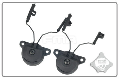 FMA EXFIL Helmet Mount for Peltor Comtac Headset - Black - obrazek 3