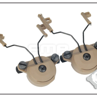 Alternative view of FMA EXFIL Helmet Mount for Peltor Comtac Headset - Tan