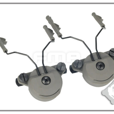 Alternative view of FMA EXFIL Helmet Mount for Peltor Comtac Headset - FG