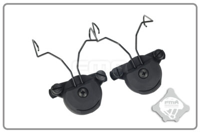 FMA EXFIL Helmet Mount for MSA Sordin Headset - Black - obrazek 2