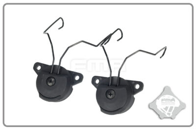 FMA EXFIL Helmet Mount for MSA Sordin Headset - Black - obrazek 3