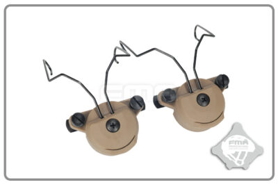 FMA EXFIL Helmet Mount for MSA Sordin Headset - Tan - obrazek 2