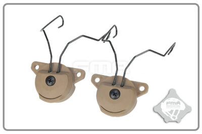 FMA EXFIL Helmet Mount for MSA Sordin Headset - Tan - obrazek 3