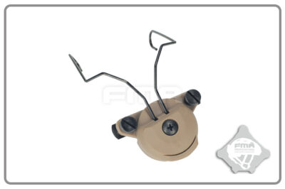FMA EXFIL Helmet Mount for MSA Sordin Headset - Tan - obrazek 4