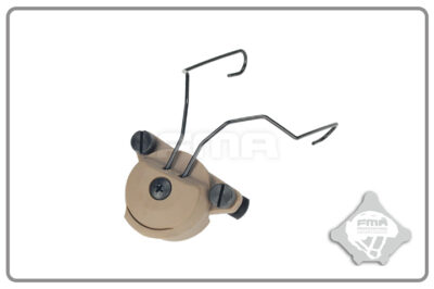 FMA EXFIL Helmet Mount for MSA Sordin Headset - Tan - obrazek 5