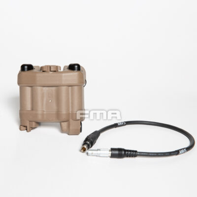 FMA PVS-31 Functional NVG Battery Case with IR Beacon - Tan