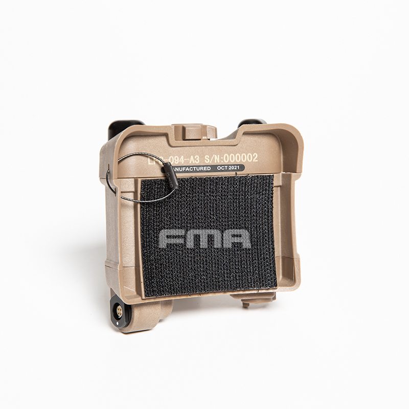 FMA PVS-31 Functional NVG Battery Case with IR Beacon - Tan OD-A-TB1401-DE asgbox.pl FMA PVS-31 Functional NVG Battery Case with IR Beacon - Tan - obrazek 5