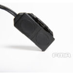 FMA Dual Switch PEQ, Laser Plug and 2.5 mm Connectors without Logo - Black - obrazek 3