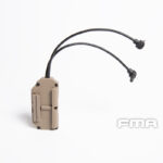 FMA Dual Switch PEQ, Laser Plug and 2.5 mm Connectors without Logo - Tan - obrazek 2
