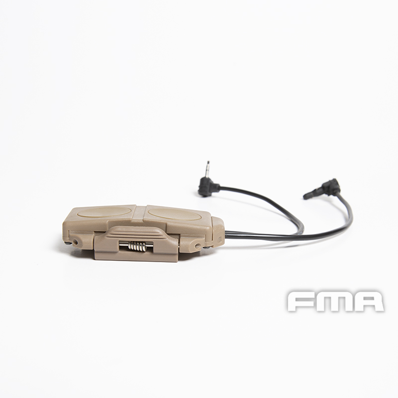 FMA Dual Switch PEQ, Laser Plug and 2.5 mm Connectors without Logo - Tan OD-A-TB1406-DE-B asgbox.pl FMA Dual Switch PEQ, Laser Plug and 2.5 mm Connectors without Logo - Tan - obrazek 4