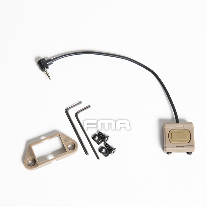 FMA Modlite PEQ Single Switch ModButton Lite, 2,5mm Plug - Tan OD-A-TB1409-A-DE asgbox.pl FMA Modlite PEQ Single Switch ModButton Lite, 2,5mm Plug - Tan
