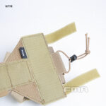FMA Agility Bridge Helmet Cover for NVG Battery Box - Black - obrazek 4