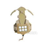 FMA Agility Bridge Helmet Cover for NVG Battery Box - Tan - obrazek 2