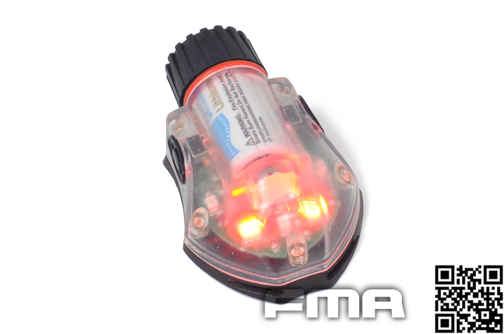 FMA MANTA Strobe IFF Beacon, IR / Red - Black OD-A-TB520 asgbox.pl FMA MANTA Strobe IFF Beacon, IR / Red - Black