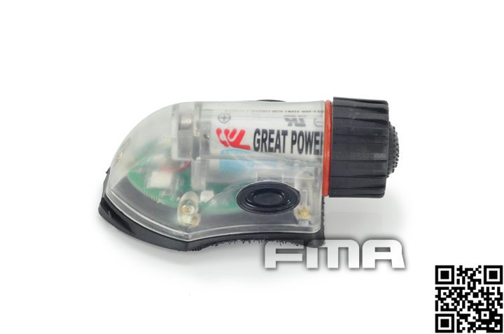 FMA MANTA Strobe IFF Beacon, IR / Red - Black OD-A-TB520 asgbox.pl FMA MANTA Strobe IFF Beacon, IR / Red - Black - obrazek 4