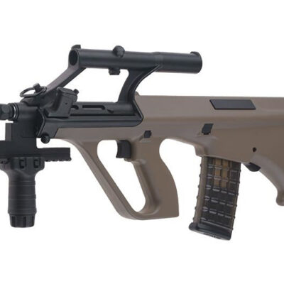 Alternative view of Steyr Aug (SW-020-TA), short, TAN