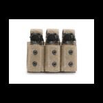 WAS Triple 40mm MOLLE Grenade Pouch - Coyote - obrazek 2