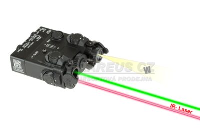 DBAL-A2 Illuminator / Laser Module Green  plus  IR Aluminium - BK - obrazek 3