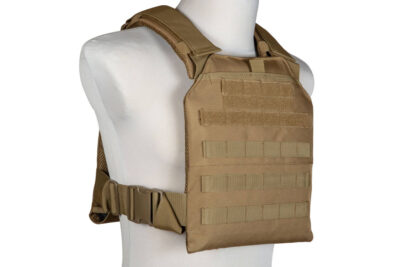 Recon Plate Carrier Tactical Vest - TAN - obrazek 3