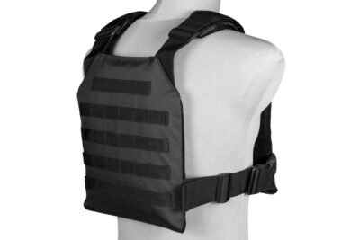 Recon Plate Carrier Tactical Vest - Black - obrazek 4