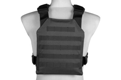 Recon Plate Carrier Tactical Vest - Black - obrazek 5