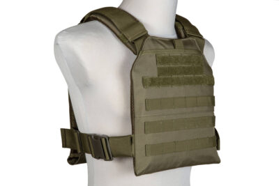 Recon Plate Carrier Tactical Vest - Olive Green - obrazek 3