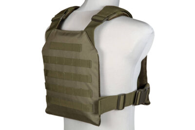 Recon Plate Carrier Tactical Vest - Olive Green - obrazek 4