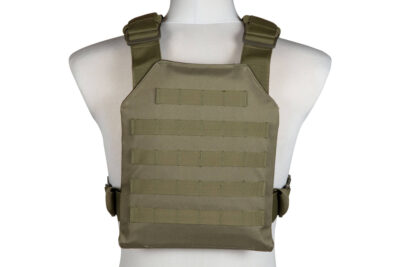 Recon Plate Carrier Tactical Vest - Olive Green - obrazek 5