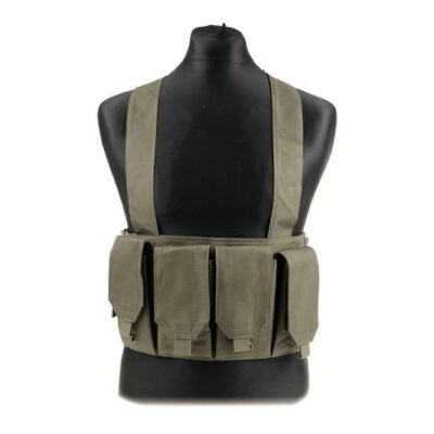 Alternative view of Chest Rig type tactical vest - Olive Green